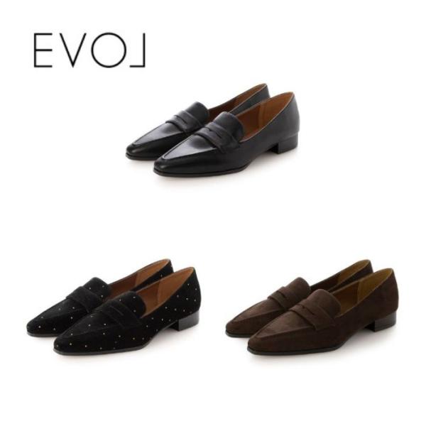 EVOL イーボル コインローファー IZ5821 レディース オフィスカジュアル フォーマル セレ...