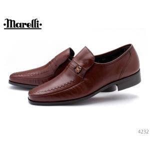 マレリー Marelli 4232 ビジネス メンズシューズ 本革 モカシン 靴