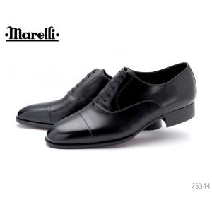Marelli マレリー 8114 ブラック 3E 本革カーフ ストレート