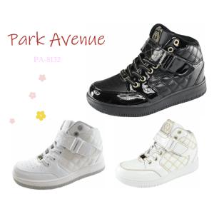 PARK AVENUE PA-8132 PA8132 キッズ ジュニア レディース ハイカット スニーカー ダンスシューズ キルティング パークアベニュー｜yuirindou92