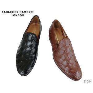 キャサリンハムネット ロンドン KATHARINE HAMNETT LONDON 31684 スリッポン カジュアルシューズ 本革 靴 メンズ