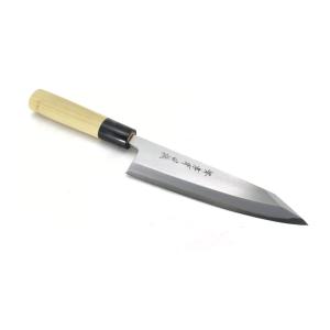 包丁 柳刃 正夫 240mm 郷右馬允義弘 青紙1号 青一鋼 青波打 鞘付 一位