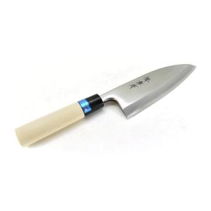 堺孝行 堺菊孝（堺孝行）改良霞研 黄鋼 出刃 180 mm 【朴・PC柄】 : 唯