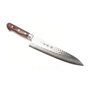 正本総本店 MASAMOTO 本霞・玉白鋼 水牛柄牛刀 包丁 240mm KS3124