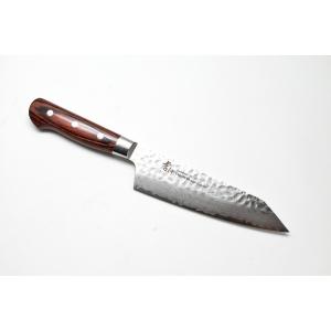 堺孝行 特選国産品 家庭用包丁 三徳型 青紙ツバ付 ステン割込み 180mm