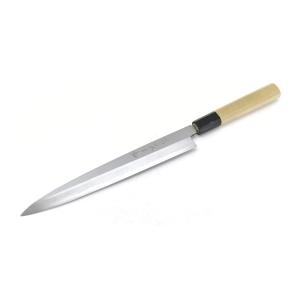 堺孝行 堺孝行《霞研水牛柄》安来白三鋼 柳刃 240 mm 【水牛柄】 : 唯