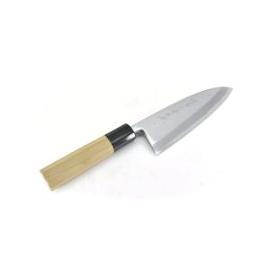 堺孝行 堺菊孝（堺孝行）改良霞研 黄鋼 出刃 180 mm 【朴・PC柄】 : 唯
