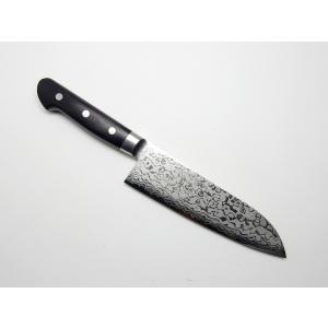 越前打刃物 キリン刃物 雲水銘 槌起包丁 A型 三徳 165mm : イー