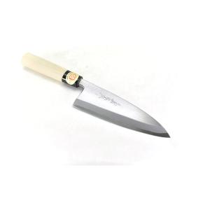 堺孝行 堺菊孝（堺孝行）改良霞研 黄鋼 出刃 165 mm 【朴・PC柄】 : 唯