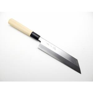 柳刃包丁 白鋼 本霞砥 水牛柄 240mm 右利き用 包丁 木凛 : スマート