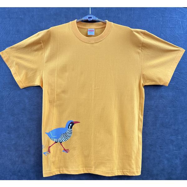 ヤンバルクイナのTシャツ　大人用　ユニセックス（全３色）