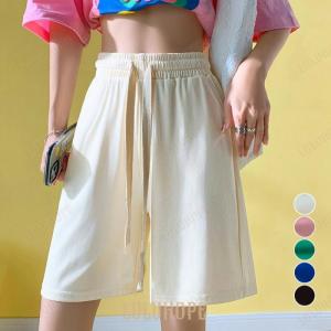 ショートパンツ ハイウエスト 夏 韓国｜yuj-shop