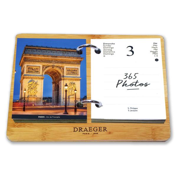 ドレジャー 2026年 365日日めくりカレンダー FRANCE フランス 卓上 スケジュール管理 ...