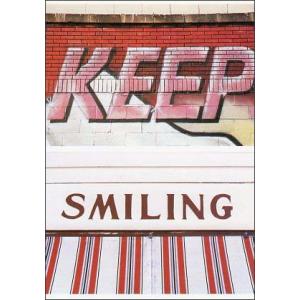 ポストカード カラー写真 KEEP SMILING