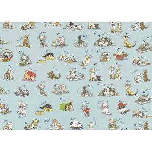 ラッピングペーパー 多目的 プレゼント 包装紙 ネコ 動物 ギフト 贈り物 イギリス 英国製 輸入雑貨