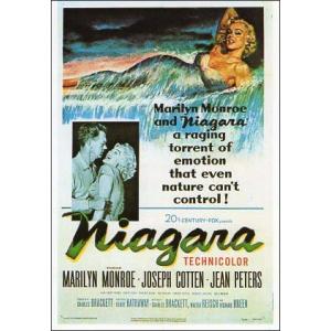 ポストカード ナイアガラ 1953年 スリラー映画 マリリン・モンロー 女優 ジョセフ・コットン 男...