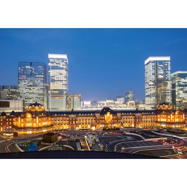 ポストカード カラー写真 日本風景シリーズ 東京駅 105×150mm 観光地 名所 メッセージカー...