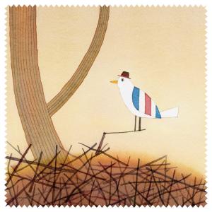 クリーニングクロス 山田和明 モノポの巣 あなたへ 190×190mm 大きめ メガネ拭き