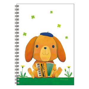 A5リングノート 山田和明 たれ耳うさぎのロップ...の商品画像