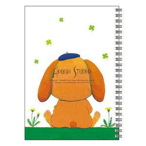 A5リングノート 山田和明 たれ耳うさぎのロッ...の詳細画像2