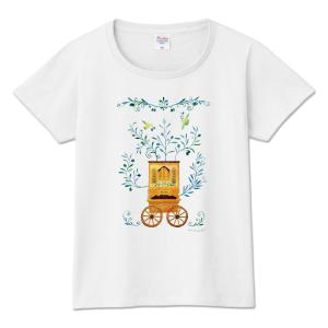 Tシャツ カットソー 山田和明 オリーブのメロディー レディース WM WLサイズ ホワイト ヘビーウェイト 綿100% 服 楽器 音楽
