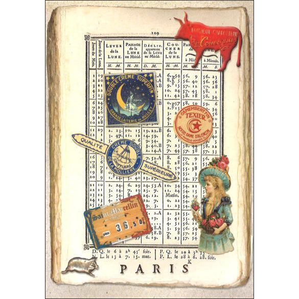 ポストカード カラー写真 ノスタルジックパリス