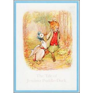 ポストカード 絵本 イラスト ピーターラビット あひるのジマイマのおはなし