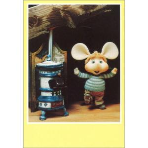 ポストカード カラー写真 絵本 1960年代米国の音楽番組のキャラクター トッポジージョ 148×1...