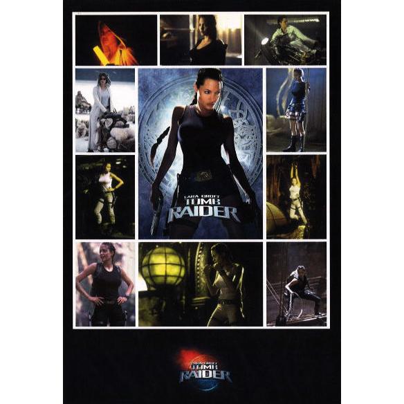 ポストカード シネマ トゥームレイダー アドベンチャー アクション映画 郵便はがき ビンテージ ヴィ...