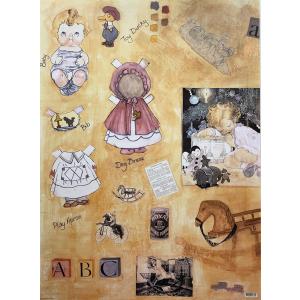 ラッピングペーパー 多目的 包装紙  プレゼント アルファベット ギフト 贈り物