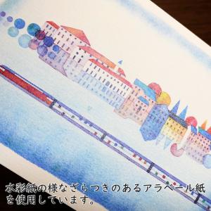 ポストカード 山田和明 鏡の街 105×150...の詳細画像2