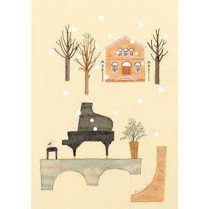 ポストカード 山田和明 はじまりの詩 105×150mm 動物 絵本作家 イラストレーター