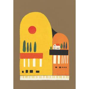 ポストカード 山田和明 夕暮れ時に 105×15...の商品画像