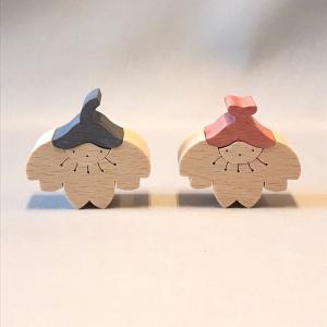 KH417 鯛びな 小黒三郎 組み木のひな人形/遊プラン : ゆかいなさかな