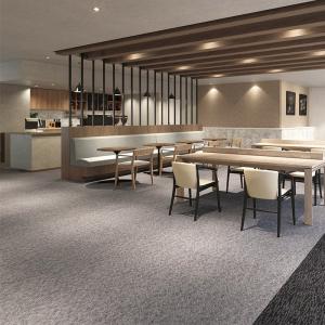 (カットサンプル) タイルカーペット 店舗施設用 リバプールツイード 選べる3カラー 川島織物セルコン AB990-1〜AB990-3 （約25cm正方形）