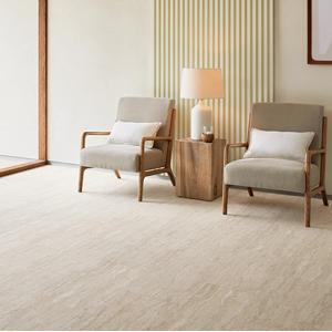 複層ビニル床タイル ストーン＆アクセント トラバーチンロマーノ 選べる3カラー サンゲツ フロアタイ...