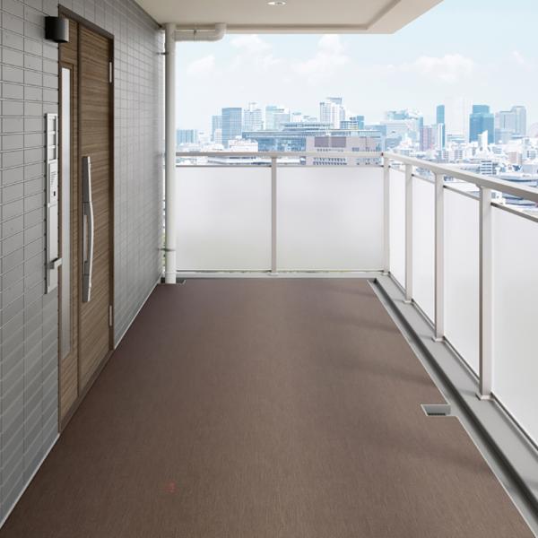 防滑性ビニル床シート Wサイズ 巾182cm ノンスキッド PX ニットライン 織物柄 選べる4カラ...