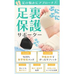 足裏サポーター 足裏保護パッド 足裏クッション...の詳細画像2