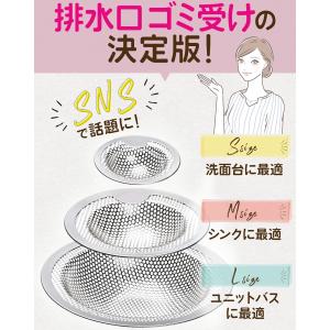 排水口 排水溝 ゴミ受け ステンレス お風呂 ...の詳細画像1
