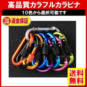 カラビナ キャンプ アウトドア キーホルダー 旅行用品