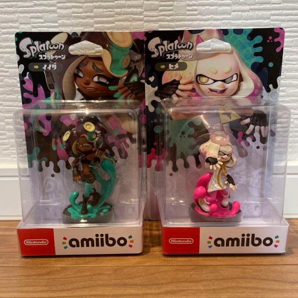 スプラトゥーン amiibo ヒメ イイダ テンタクルズ 2個セット 