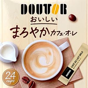 送料無料 ドトール まろやかカフェオレ インスタント スティック 12本