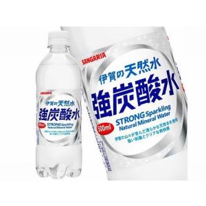 伊賀の天然水強炭酸水 500ml×24本 サンガ...の商品画像