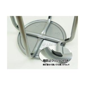 パイプ丸イス FB-01BK (1010BK)...の詳細画像1