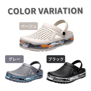 サンダル メンズ ビーチサンダル メッシュ ア...の詳細画像2