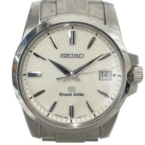 SEIKO 電池交換済 セイコー GS グランドセイコー 9F62-0AA1 SBGX053  