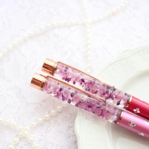ハーバリウムボールペン花柄 アネモネ プリザーブ...の商品画像