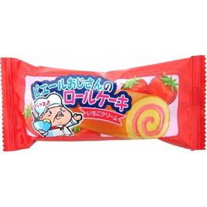やおきん ロールケーキ イチゴクリーム味20g