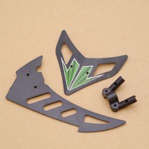 WLtoys V912用 テールフィンセット グリーン V912-27 [平行輸入品]｜yukiguni-net