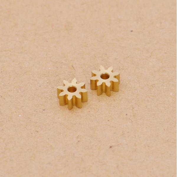 WLtoys V977 V931用 ピニオンギヤ 8T 2個セット [平行輸入品]